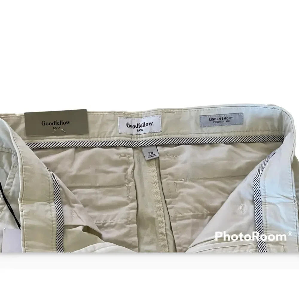 NWT Goodiellow Men’s Shorts Size 28